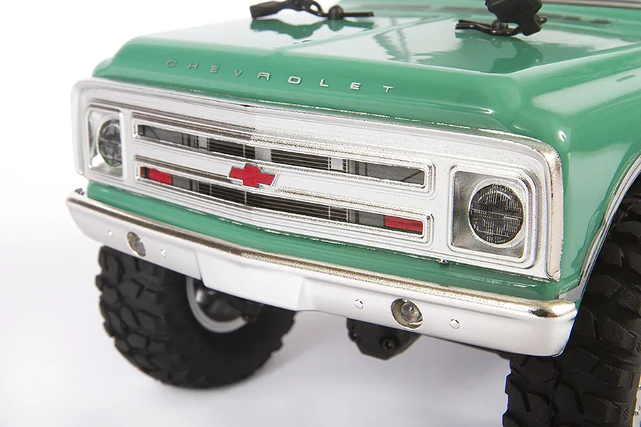 Axial SCX24 1967 Chevrolet C10 RC Rock Crawler Electric 4WD 1/24 Scale RTR - Green image 40828