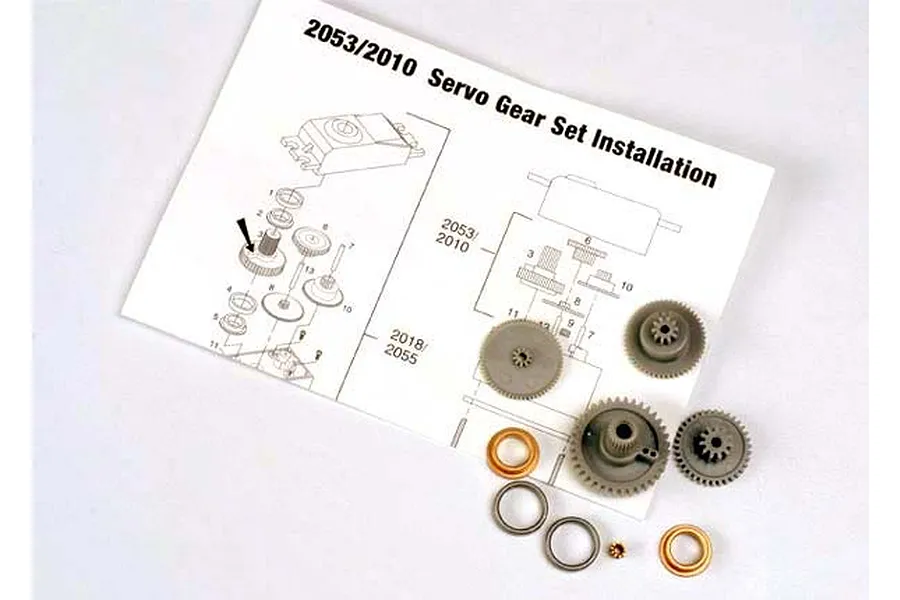 Traxxas Servo Gear Set image 4084