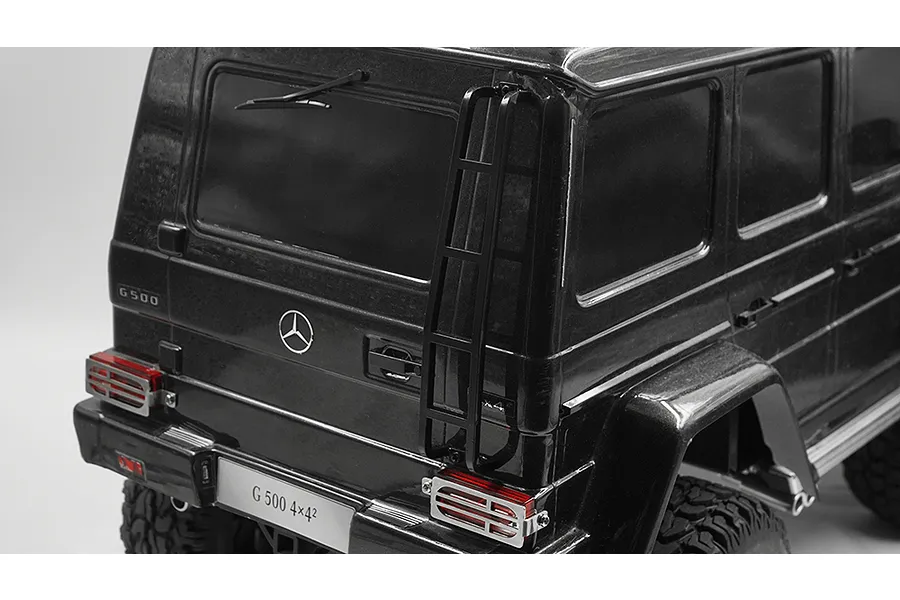 Yeah Racing Black Metal TRX-4 &amp;amp; TRX-6 Mercedes G500 &amp;amp; G63 Rear Ladder image 40867