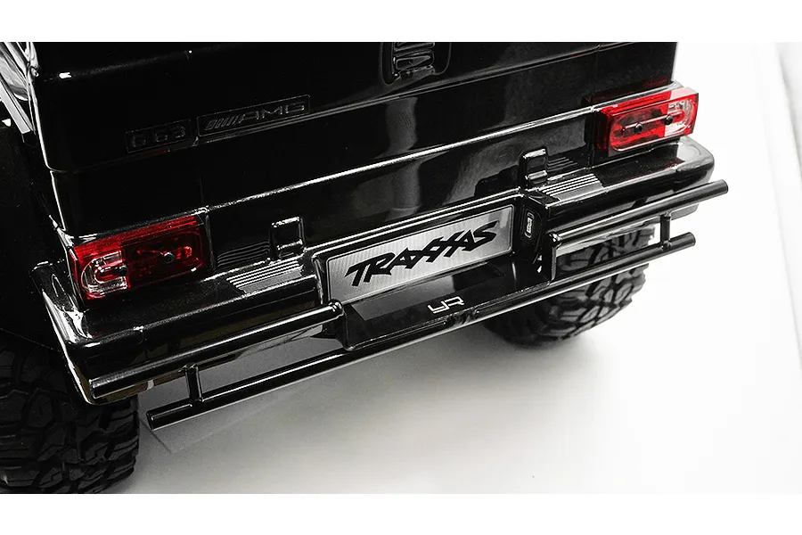 Yeah Racing Black Metal TRX-4 &amp;amp; TRX-6 Rear Bumper image 40870