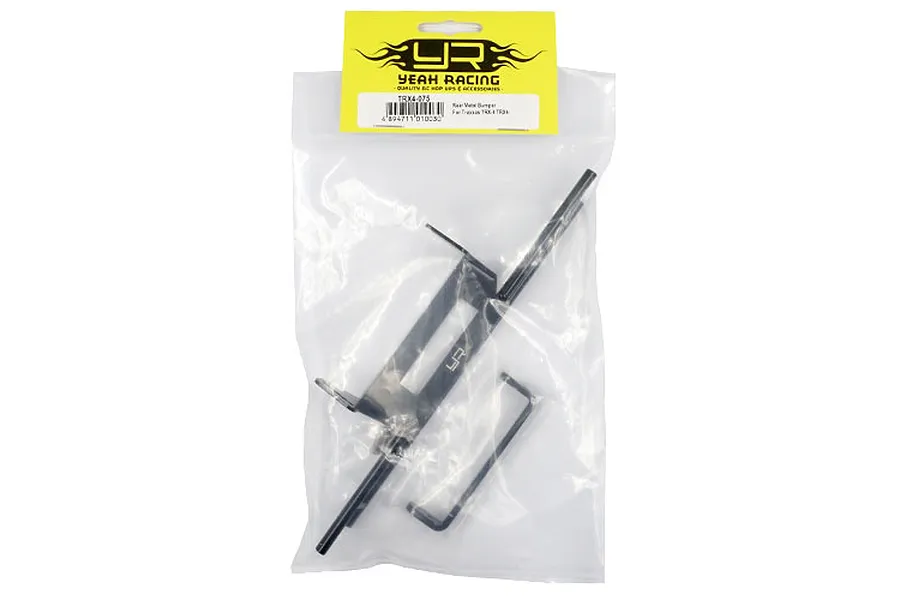 Yeah Racing Black Metal TRX-4 &amp;amp; TRX-6 Rear Bumper image 40871