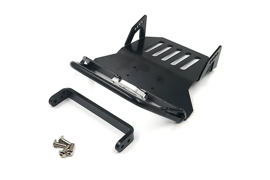 Yeah Racing Black Metal TRX-4 &amp;amp; TRX-6 Front Bumper image 40872