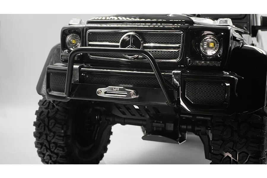 Yeah Racing Black Metal TRX-4 &amp;amp; TRX-6 Front Bumper image 40873