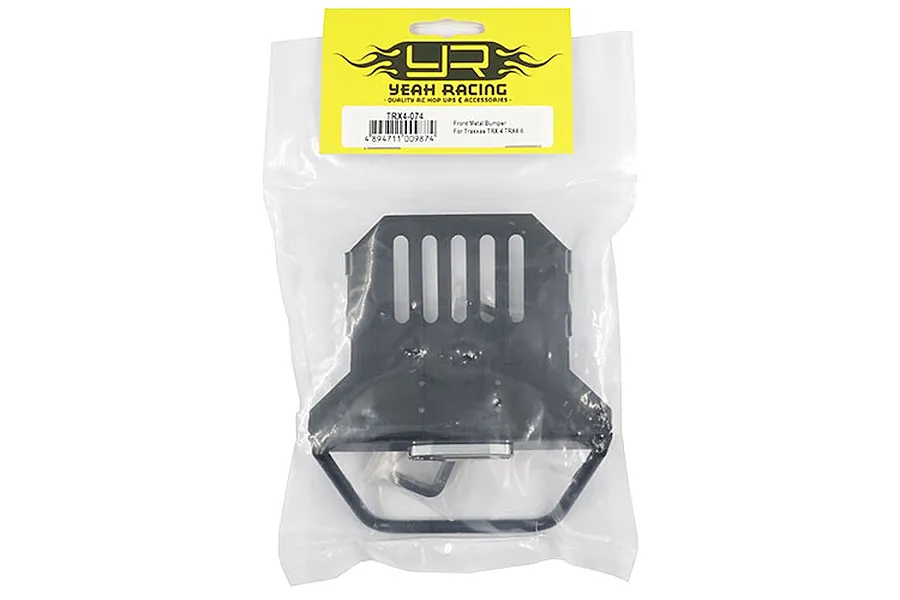 Yeah Racing Black Metal TRX-4 &amp;amp; TRX-6 Front Bumper image 40874