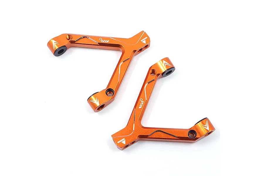 Yeah Racing Orange Aluminium Rear Y Suspension Arm Set 2Pcs image 40909