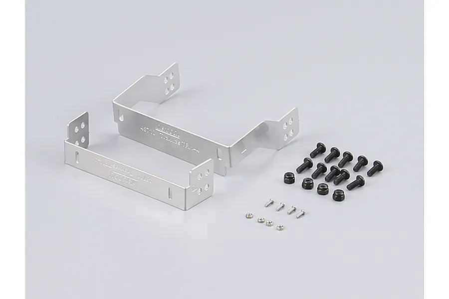 Killerbody TRX-4 Stainless Steel Body Mount Kit for Toyota Land Cruiser 70 Series image 40937