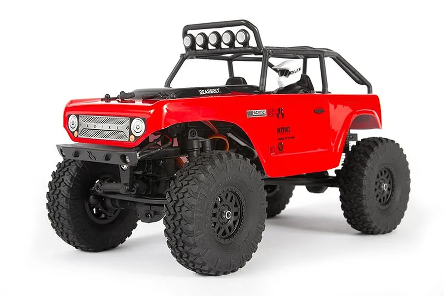 Axial SCX24 Deadbolt RC Rock Crawler Electric 4WD 1/24 Scale RTR - Red image 40982
