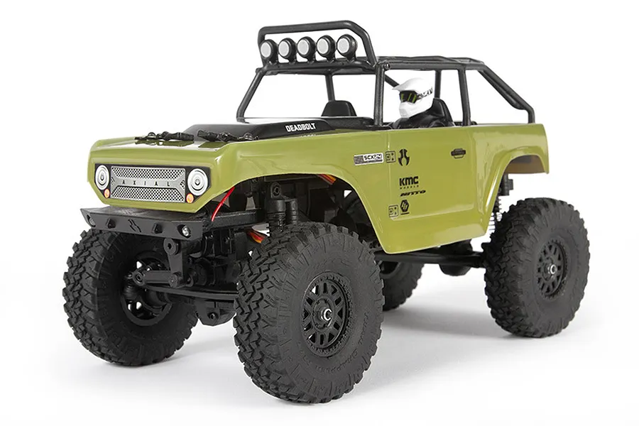 Axial SCX24 Deadbolt RC Rock Crawler Electric 4WD 1/24 Scale RTR - Green image 40995