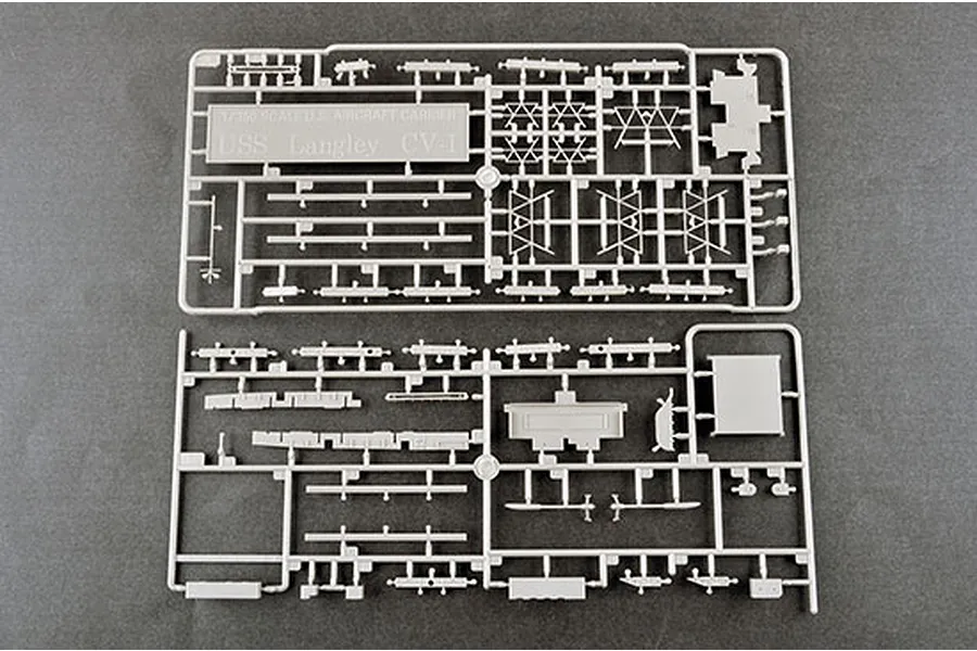 Trumpeter 1/350 USS Langley CV-1 Aircraft Carrier Plastic Model Kit image 41148