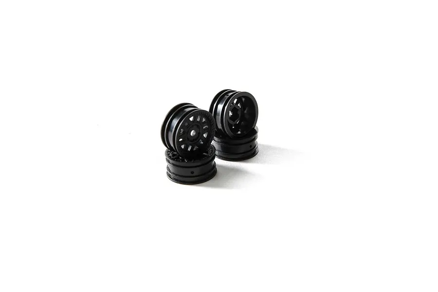 Axial SCX24 Black 1.0&amp;quot; KMC Machete Rims 4Pcs image 41165