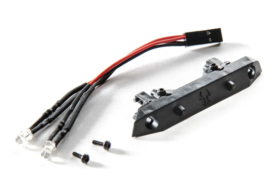 Axial SCX24 CRC Front Bumper w/ LEDs image 41177