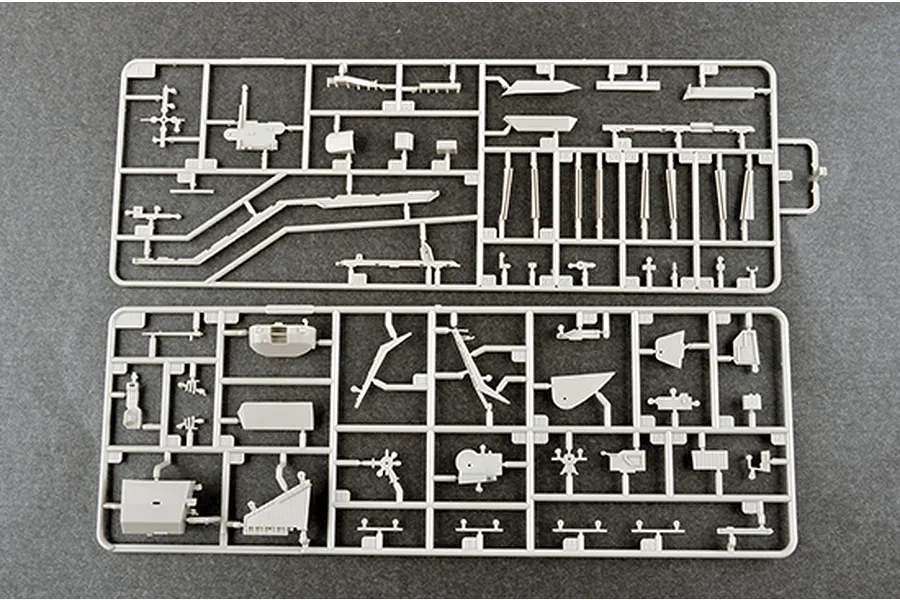 Trumpeter 1/700 USS John F. Kennedy CV-67 Aircraft Carrier Plastic Model Kit image 41199