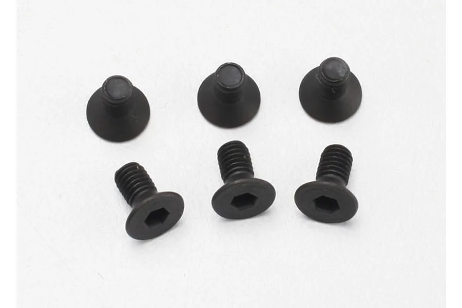 Traxxas 3x6mm Fine Thread Countersunk Head Screws 6Pcs image 4124