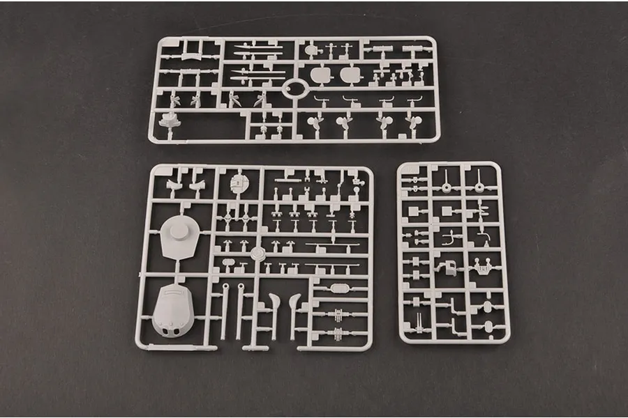 Trumpeter 1/350 HMS Warspite 1942 Battleship Plastic Model Kit image 41252