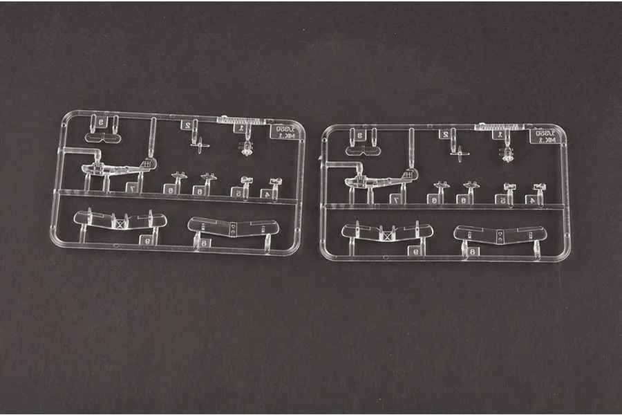 Trumpeter 1/350 HMS Warspite 1942 Battleship Plastic Model Kit image 41254