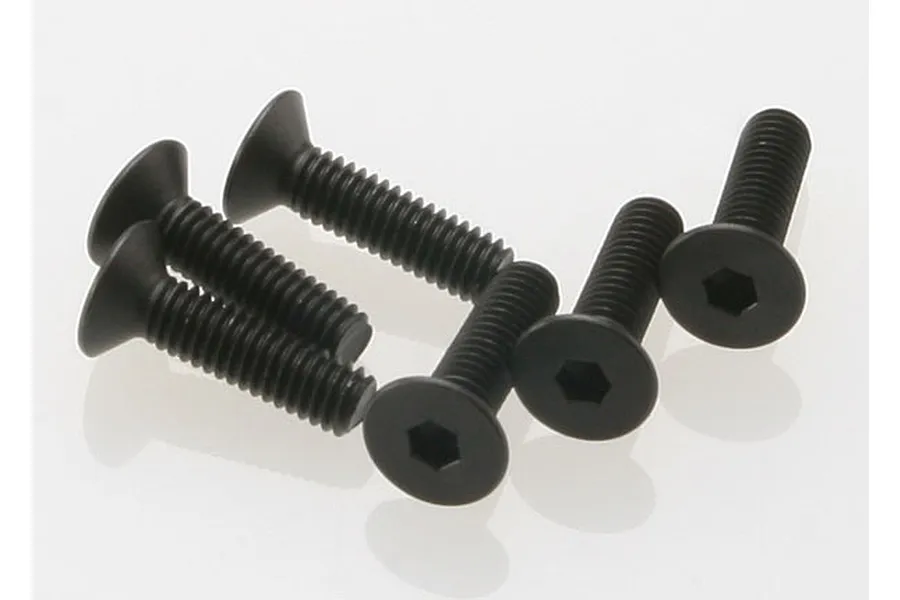 Traxxas 4x15mm Fine Thread Countersunk Head Screws 6Pcs image 4128