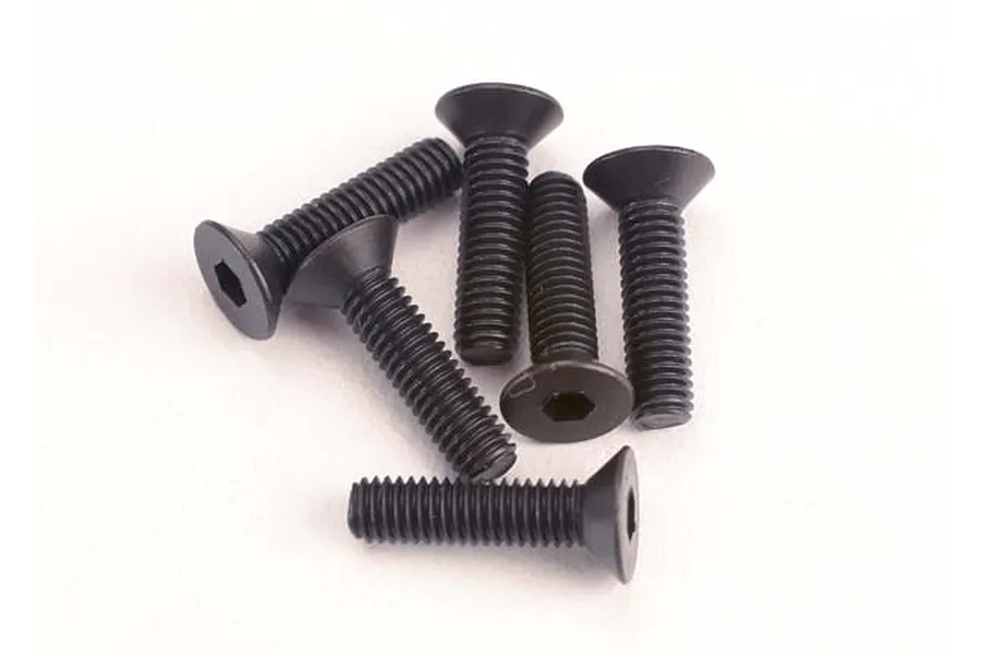 Traxxas 3x12mm Fine Thread Countersunk Head Screws 6Pcs image 4132
