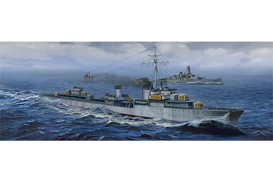 Trumpeter 1/700 German Zerstorer Z-43 1944 Destroyer Plastic Model Kit image 41337