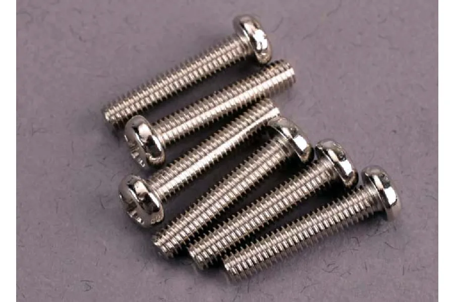 Traxxas 3x15mm Fine Thread Binder Head Screws 6Pcs image 4137