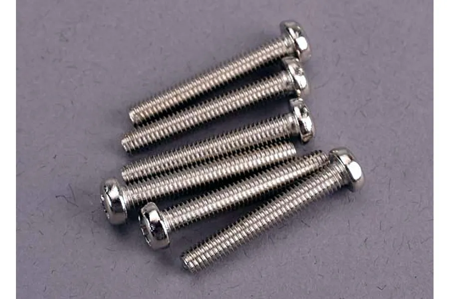 Traxxas 3x20mm Fine Thread Binder Head Screws 6Pcs image 4139