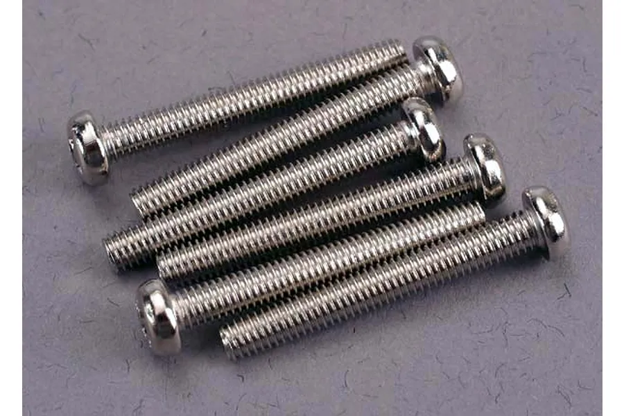 Traxxas 3x23mm Fine Thread Binder Head Screws 6Pcs image 4140