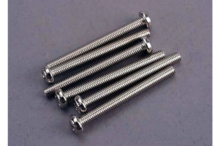 Traxxas 3x30mm Fine Thread Binder Head Screws 6Pcs image 4141
