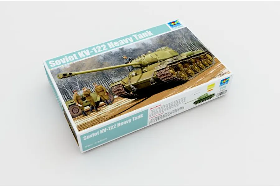 Trumpeter 1/35 Soviet KV-122 Heavy Tank Scaled Plastic Model Kit image 41410