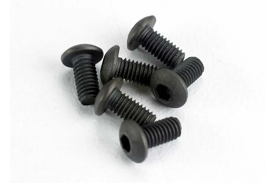 Traxxas 3x6mm Fine Thread Button Head Screws 6Pcs image 4143