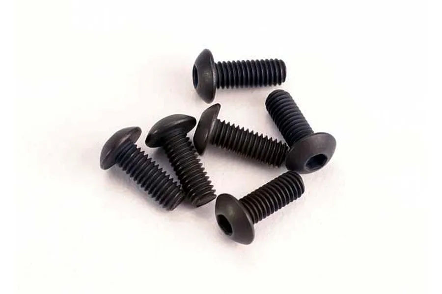 Traxxas 3x8mm Fine Thread Button Head Screws 6Pcs image 4144