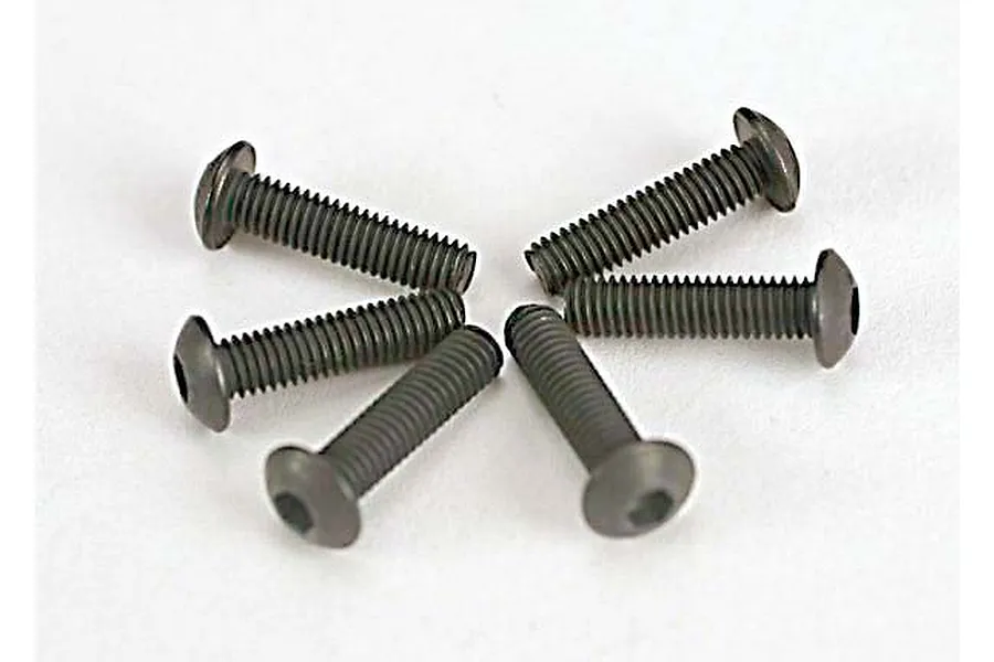 Traxxas 3x12mm Fine Thread Button Head Screws 6Pcs image 4146