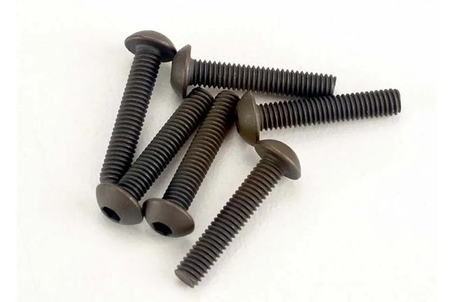 Traxxas 3x15mm Fine Thread Button Head Screws 6Pcs image 4147