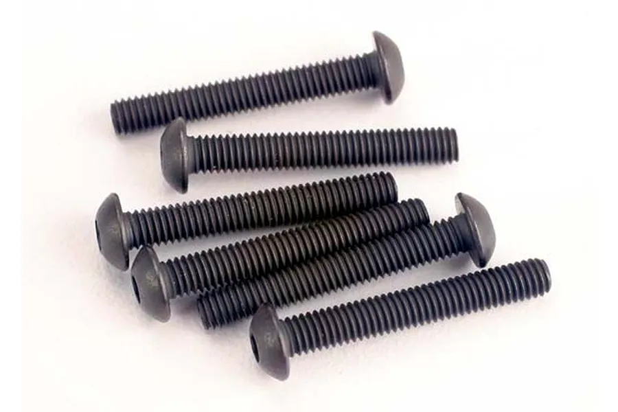 Traxxas 3x20mm Fine Thread Button Head Screws 6Pcs image 4148