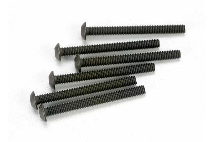 Traxxas 3x30mm Fine Thread Button Head Screws 6Pcs image 4150