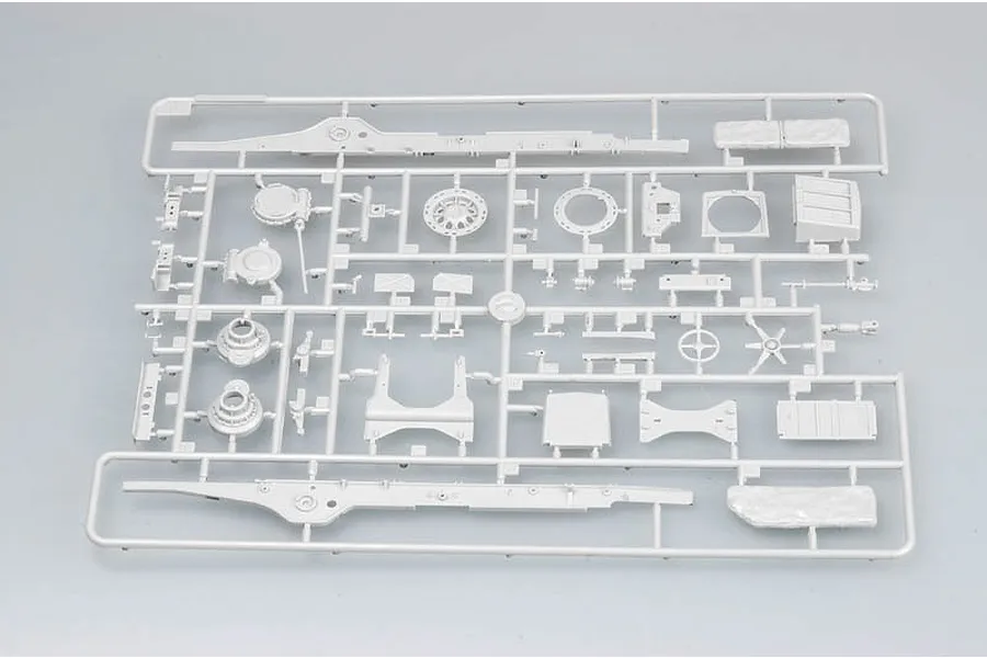 Trumpeter 1/35 German Half-Track w/ 20mm Flakvierling (Sd.Kfz7/1) &amp;amp; w/ Sd.Anhanger 51 Scaled Plastic Model Kit image 41530