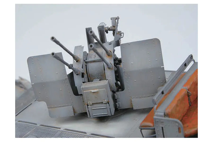 Trumpeter 1/35 German Half-Track w/ 20mm Flakvierling (Sd.Kfz7/1) &amp;amp; w/ Sd.Anhanger 51 Scaled Plastic Model Kit image 41540