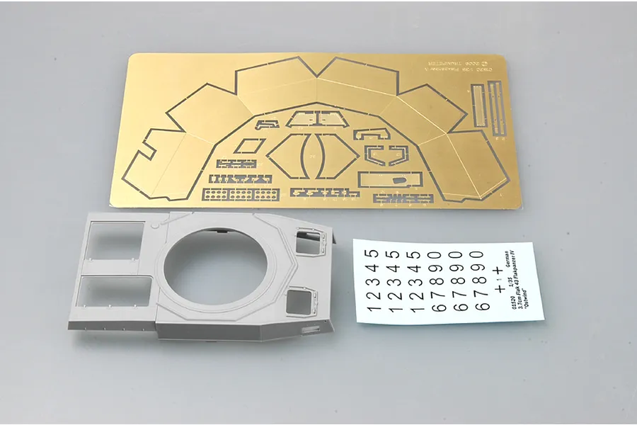 Trumpeter 1/35 German 43 Flakpanzer IV Ostwind Self-Propelled Anti-Aircraft Gun Scaled Plastic Model Kit image 41545