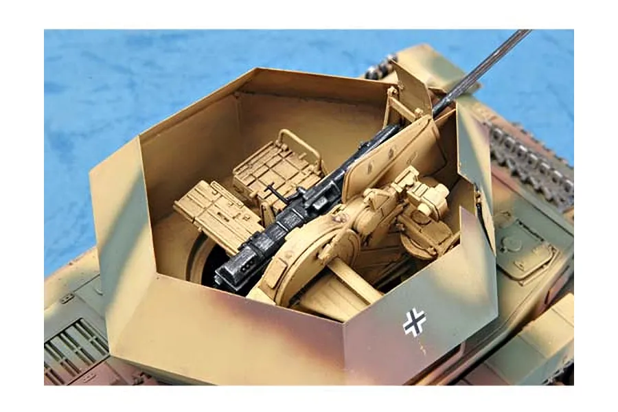 Trumpeter 1/35 German 43 Flakpanzer IV Ostwind Self-Propelled Anti-Aircraft Gun Scaled Plastic Model Kit image 41559