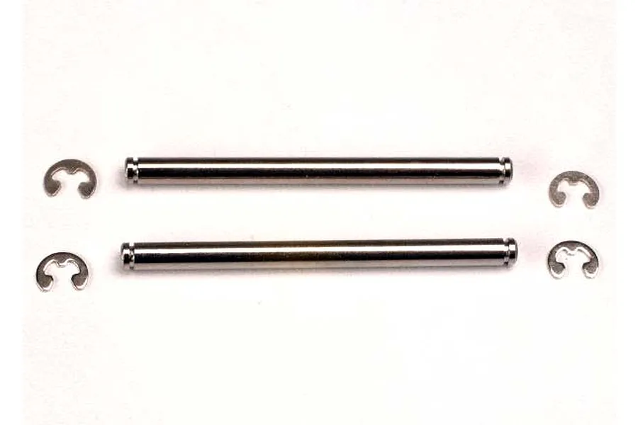 Traxxas 44mm Suspension Pins 2Pcs w/ E-Clips image 4158
