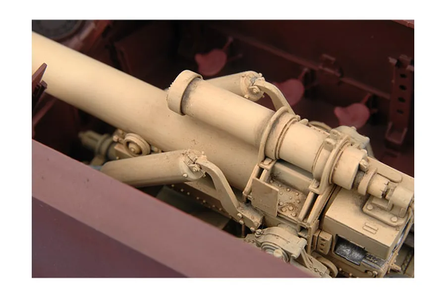 Tamiya 1/35 German Geschutzwagen VI 21CM Msr 18 (sf) Self-Propelled Gun Scaled Plastic Model Kit image 41598