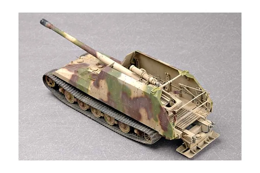 Trumpeter 1/35 German Geschutzwagen Tiger Fur 17cm Kanone 72 (sf) Self-Propelled Gun Scaled Plastic Model Kit image 9