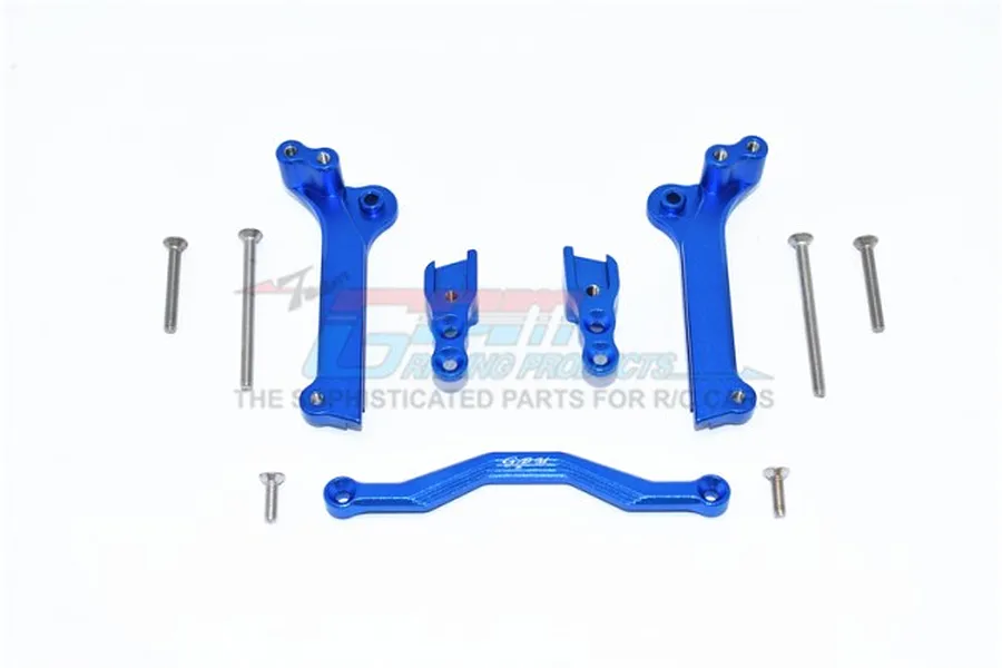 GPM Blue Aluminium Maxx 4S Front Shock Tower Mount image 41679