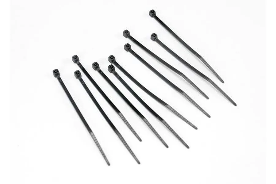 Traxxas Small Black Cable Ties 10Pcs image 4169