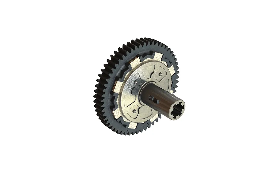 ARRMA 57T 32dp/0.8Mod Centre Slipper Spur Gear Assembly image 41737