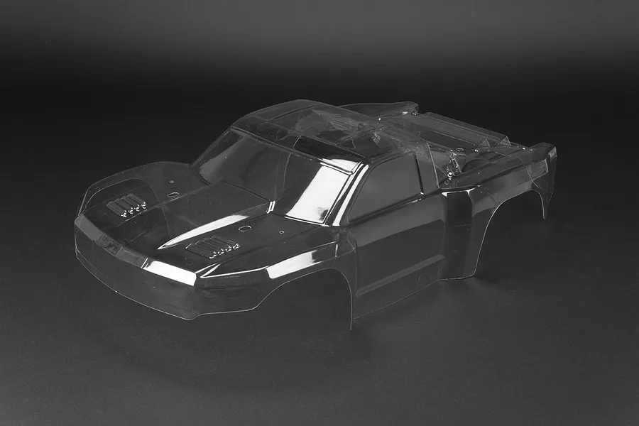 ARRMA 1/10 SENTON 4x4 Clear Unpainted Body Shell w/ Decal Sheet image 41757