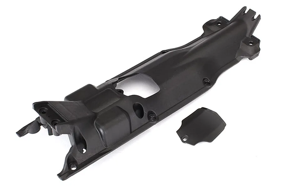 Traxxas Nylon Transmission Skid Plate (Black) w/ Cover image 41759