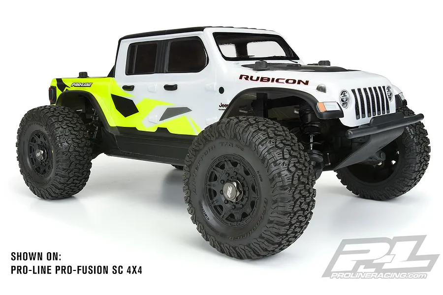 Pro-Line 1/10 Jeep Gladiator Rubicon Unpainted Body Shell image 41841
