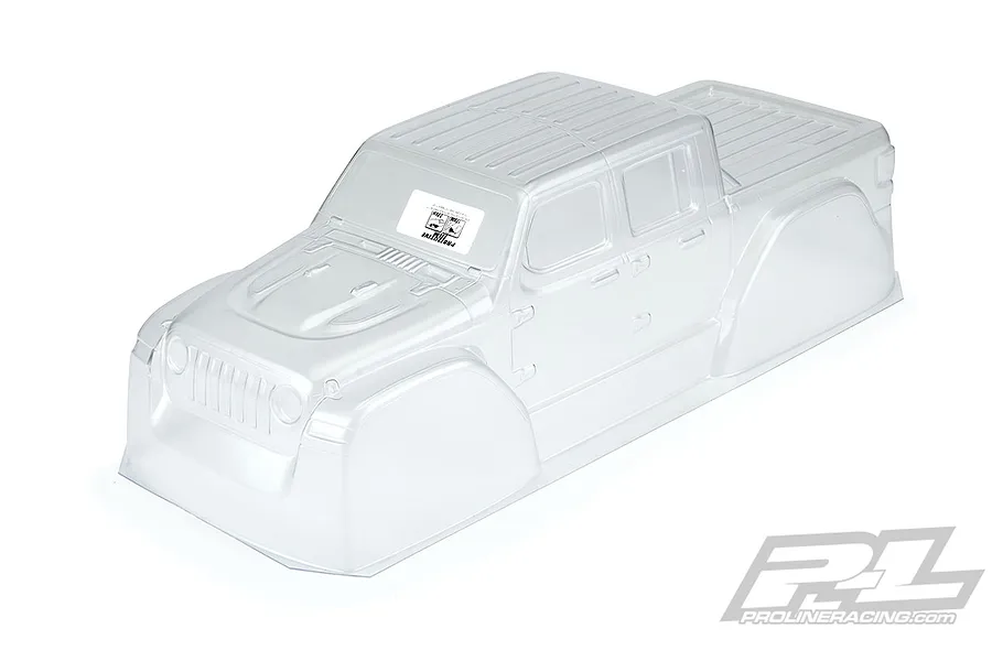 Pro-Line 1/10 Jeep Gladiator Rubicon Unpainted Body Shell image 41846