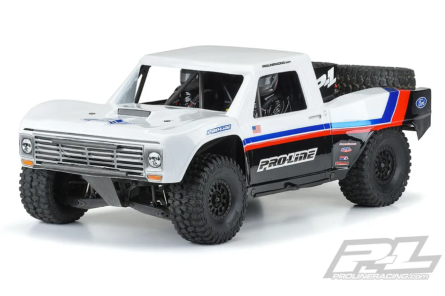 Pro-Line 1967 Ford F-100 Unlimited Desert Racer Pre-Cut Clear Unpainted Body Shell image 41848