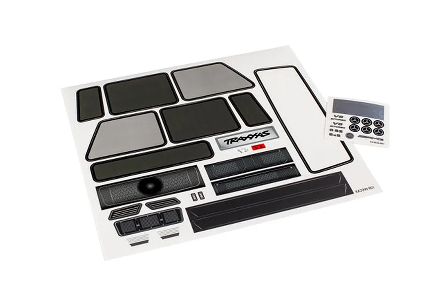 Traxxas TRX-6 Mercedes Benz G 63 Decal Sheet image 41861