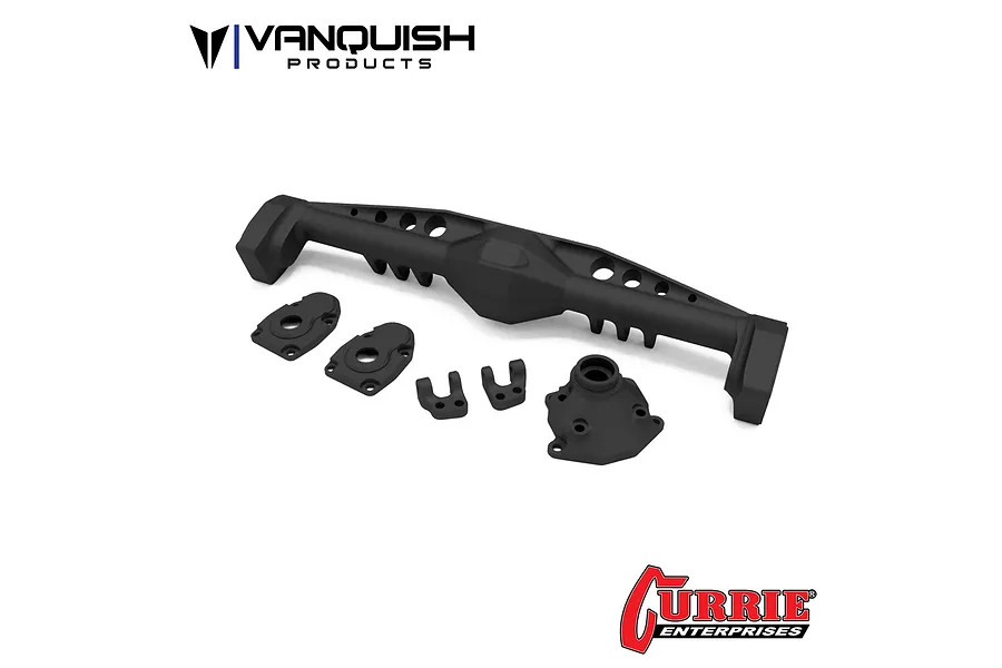 Vanquish Black Aluminium Capra Rear Currie F9 Portal Axle Differential/Axle Housing image 41929